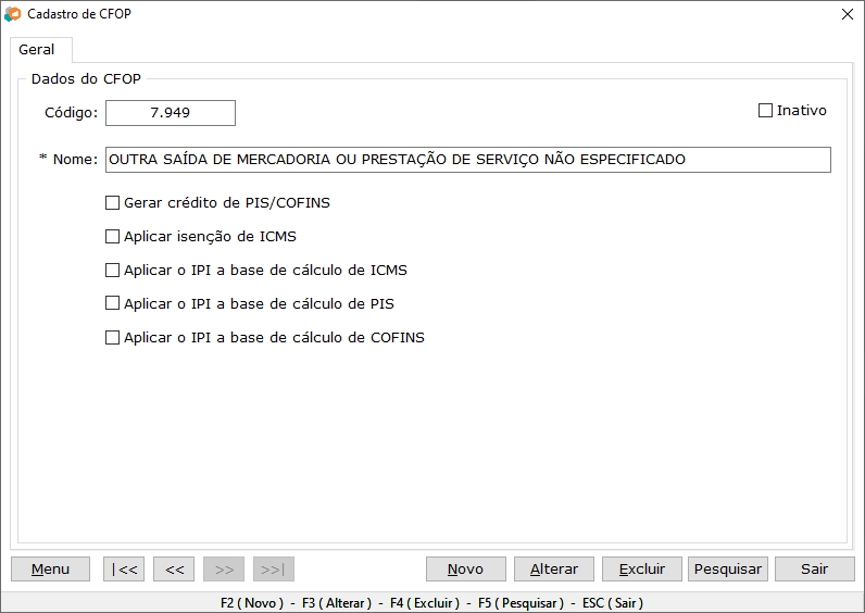 Cadastro_CFOP-Geral