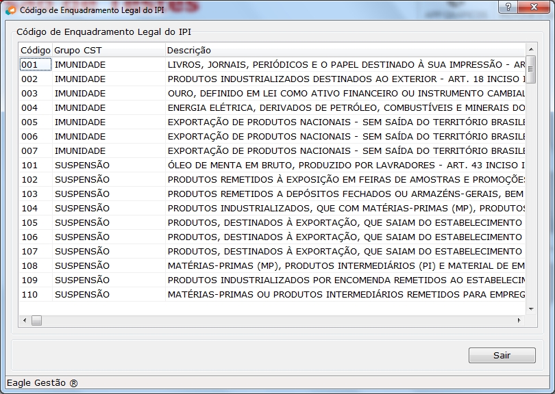 Cadastro IPI - Passo1