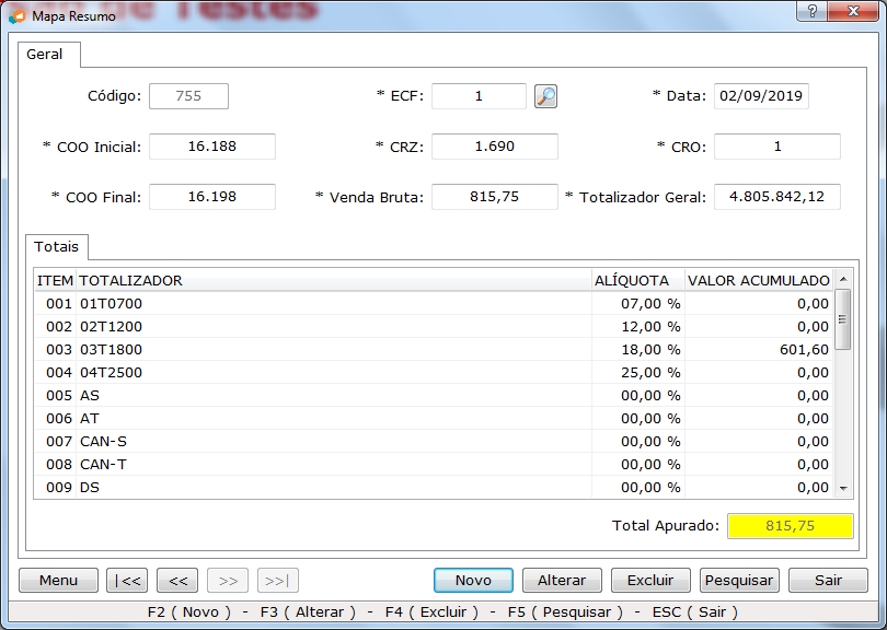Mapa Resumo - Passo 1
