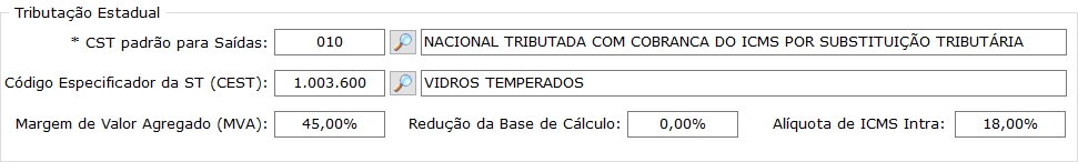 Tributação Estadual
