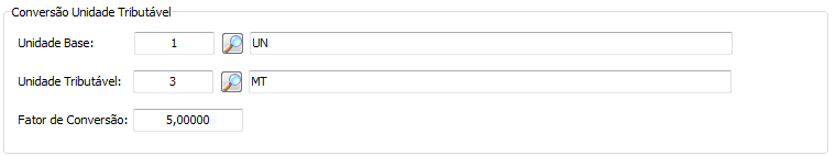Unidades - Tributavel