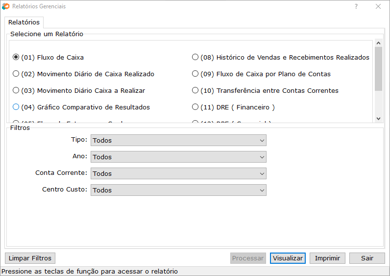 Relatórios Gerenciais