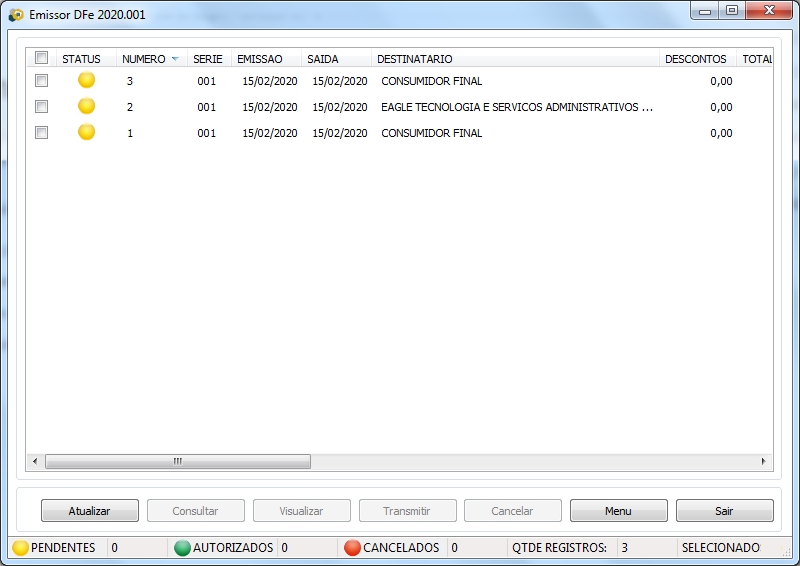 Manual Emissor DFE - Passo 2