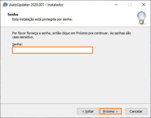 Senha do dia